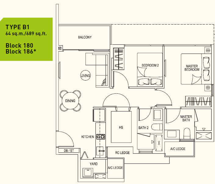 2 Bedroom
